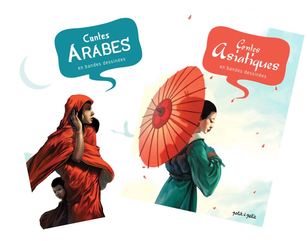 CONTES ASIATIQUES EN BANDES DESSINA C ES visual data 7